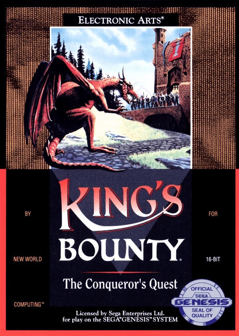 King's Bounty : The Conqueror's Quest - Sega Mega Drive / Genesis