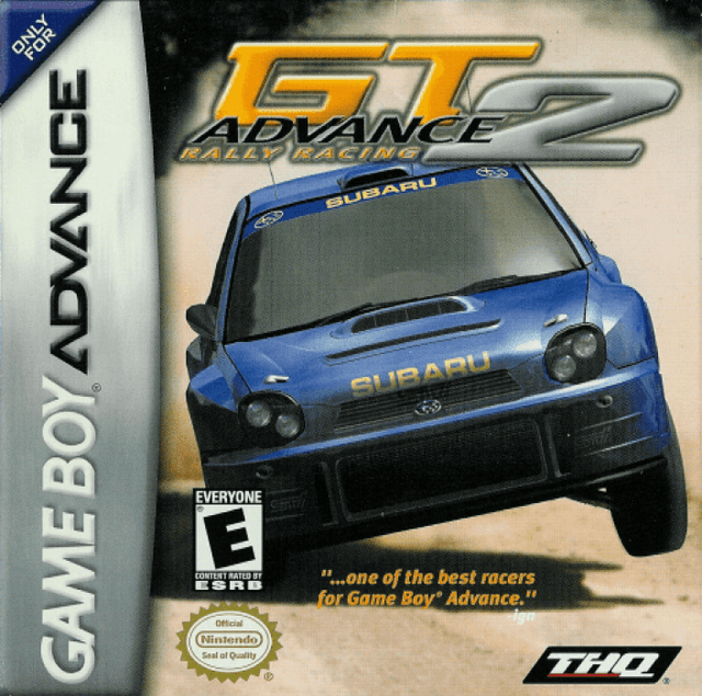 GT Advance 2 Rally Racing - Game Boy Advance