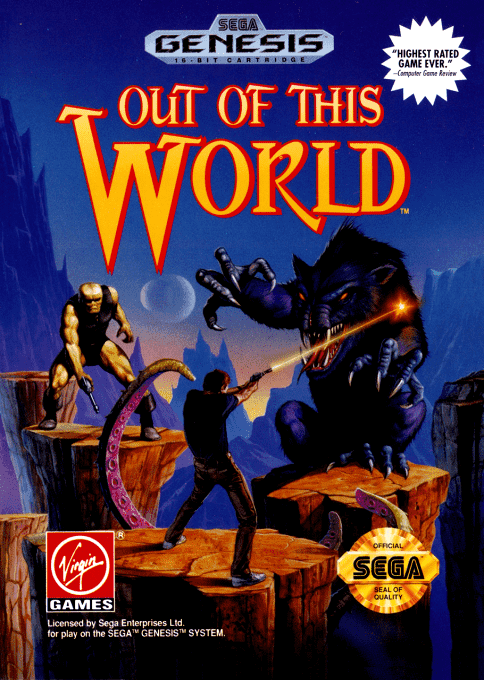 Out of this World - Sega Mega Drive / Genesis