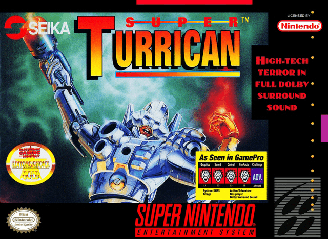 Super Turrican - Super Nintendo Entertainment System