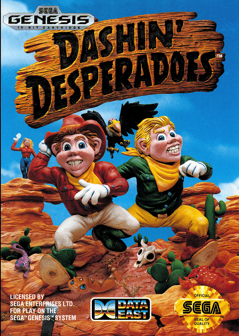Dashin' Desperadoes - Sega Mega Drive / Genesis