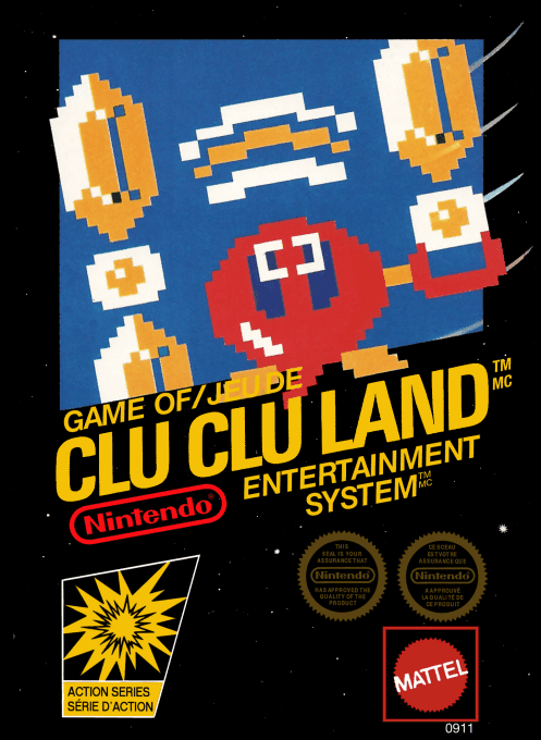 Clu Clu Land - Nintendo Entertainment System