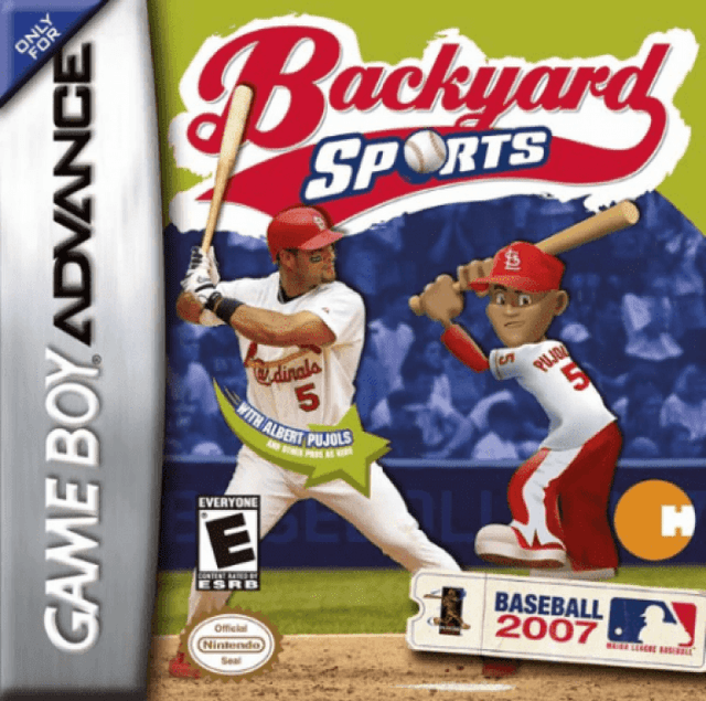 Backyard Sports : Baseball 2007 - Game Boy Advance