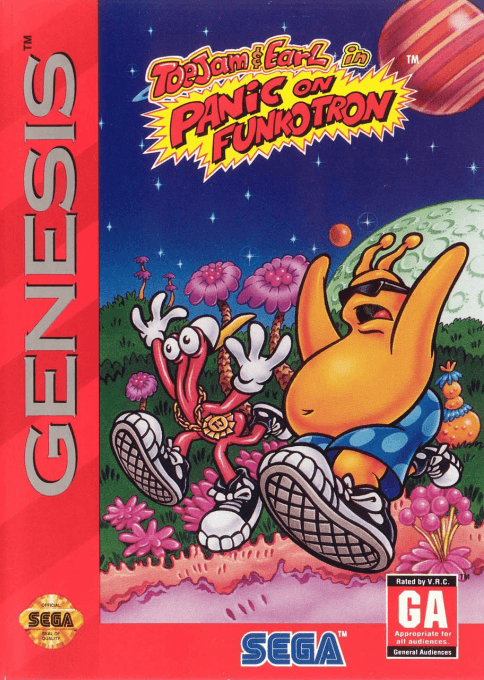 ToeJam & Earl in Panic on Funkotron - Sega Mega Drive / Genesis