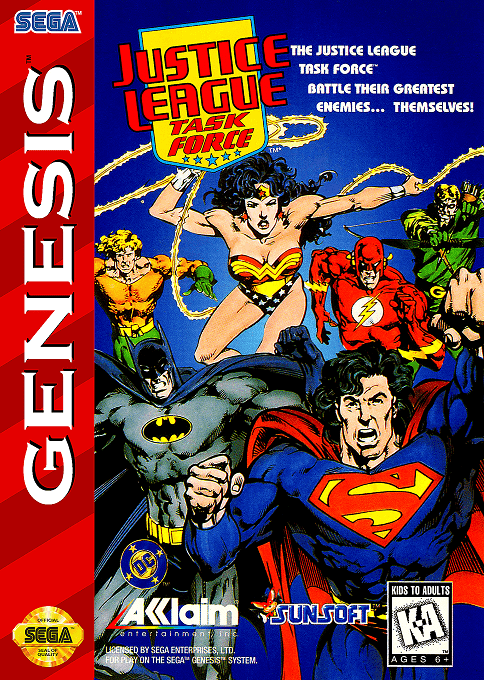 Justice League Task Force - Sega Mega Drive / Genesis