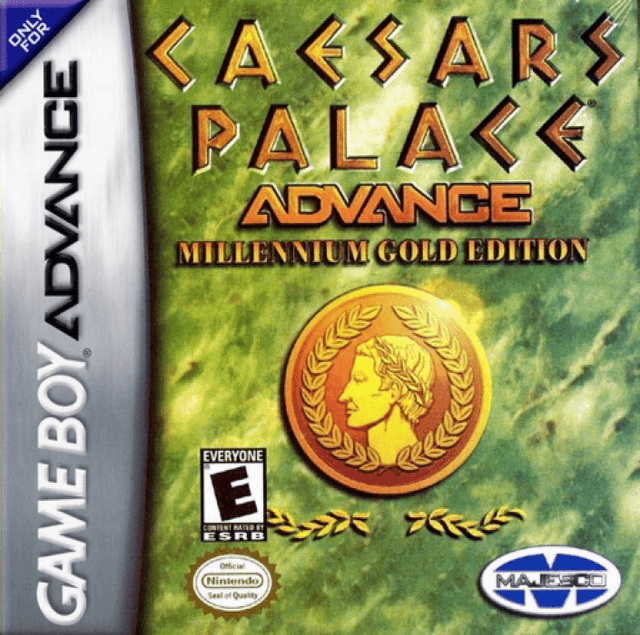 Caesars Palace Advance - Millennium Gold Edition - Game Boy Advance