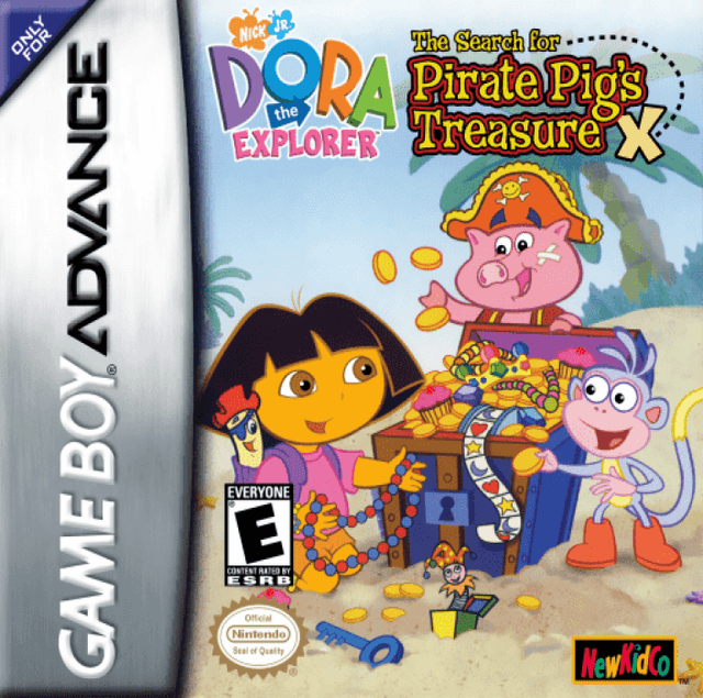 Dora the Explorer : The Search for the Pirate Pig's Treasure - Game Boy Advance