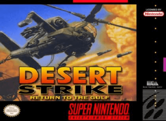 Desert Strike : Return to the Gulf - Super Nintendo Entertainment System