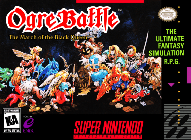 Ogre Battle : The March of the Black Queen - Super Nintendo Entertainment System