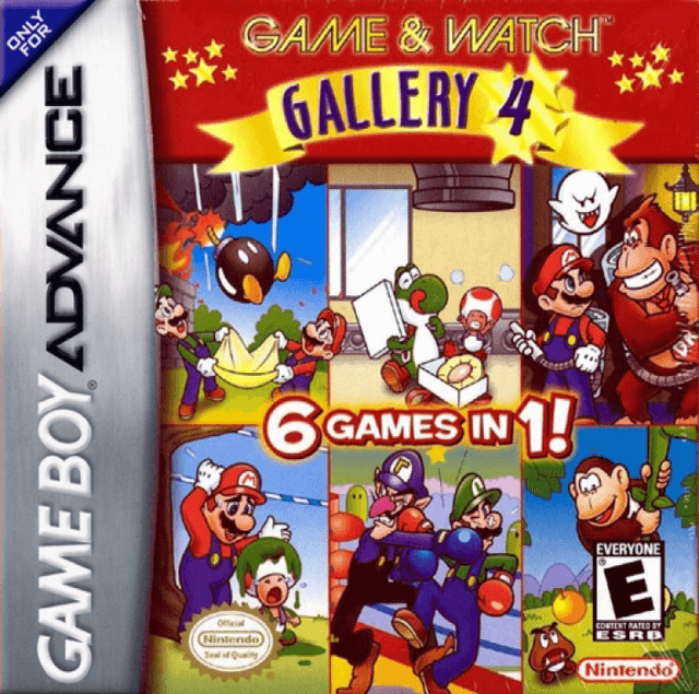 Game & Watch Gallery 4 - Game Boy Advance