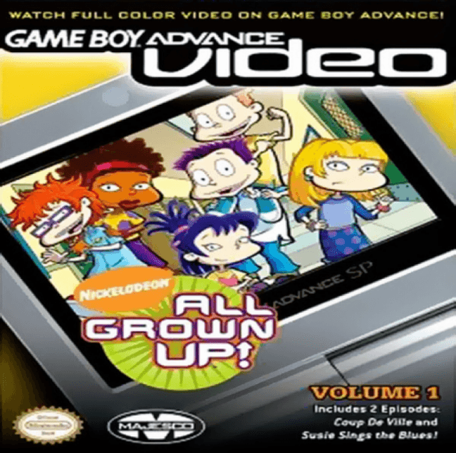 Game Boy Advance Video : All Grown Up!, Volume 1 - Game Boy Advance