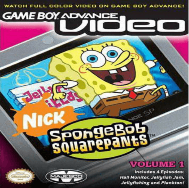 Game Boy Advance Video : SpongeBob SquarePants, Volume 1 - Game Boy Advance