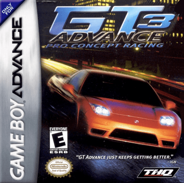 GT Advance 3 - Pro Concept Racing - Game Boy Advance