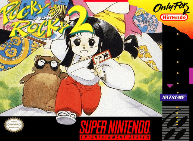 Pocky & Rocky 2 - Super Nintendo Entertainment System