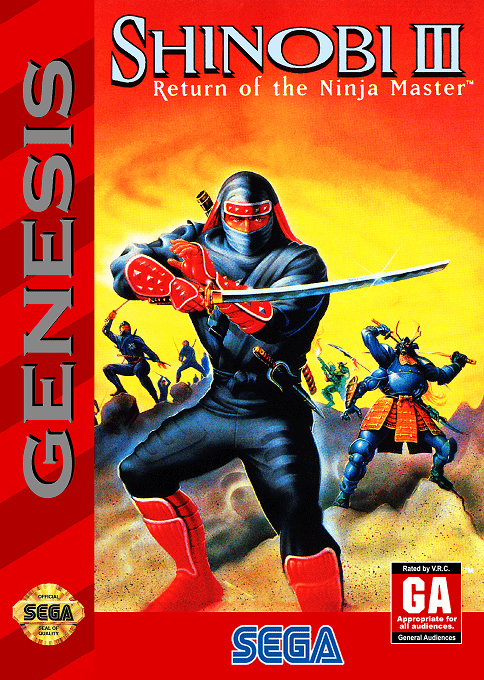 Shinobi III : Return of the Ninja Master - Sega Mega Drive / Genesis