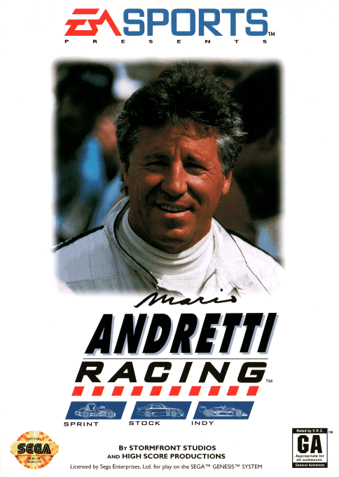 Mario Andretti Racing - Sega Mega Drive / Genesis