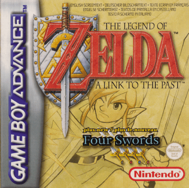 The Legend of Zelda : A Link to the Past & Four Sw - Game Boy Advance