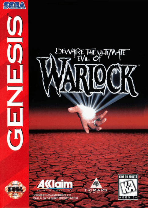 Warlock - Sega Mega Drive / Genesis