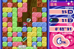 Mr. Driller A : Fushigi na Pacteria - Game Boy Advance