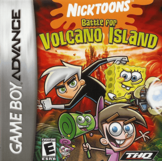 Nicktoons : Battle for Volcano Island - Game Boy Advance