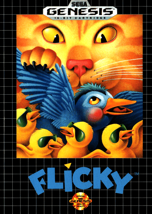 Flicky - Sega Mega Drive / Genesis