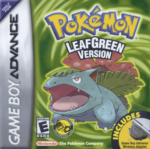 Pokémon: LeafGreen Version - Game Boy Advance