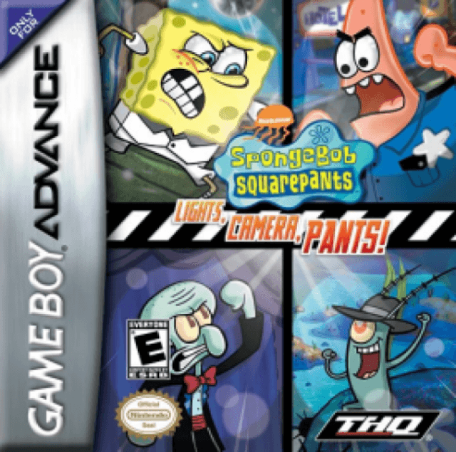 SpongeBob SquarePants - Lights, Camera, Pants! - Game Boy Advance
