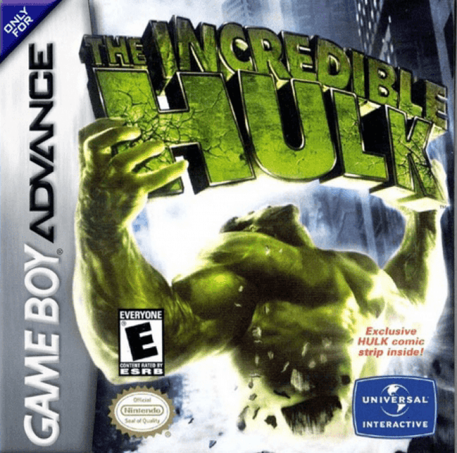 The Incredible Hulk - Game Boy Advance