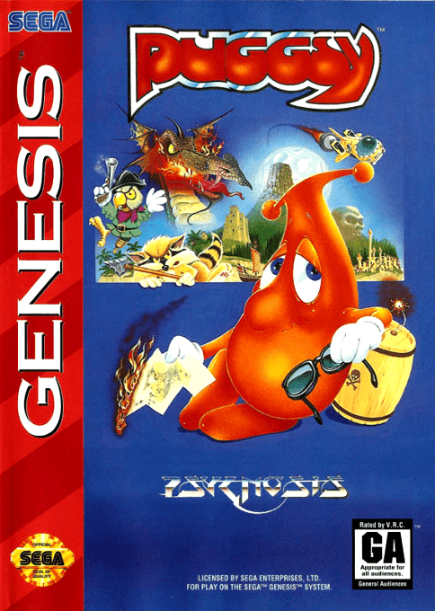 Puggsy - Sega Mega Drive / Genesis