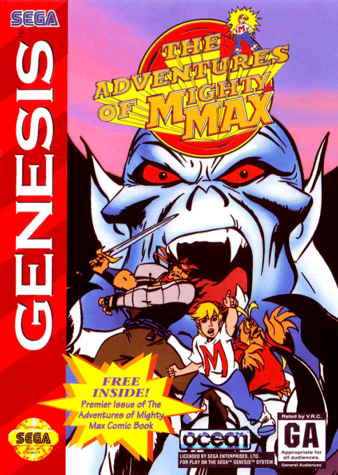 The Adventures of Mighty Max - Sega Mega Drive / Genesis