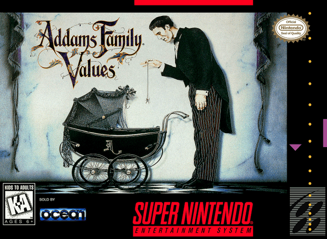 Addams Family Values - Super Nintendo Entertainment System