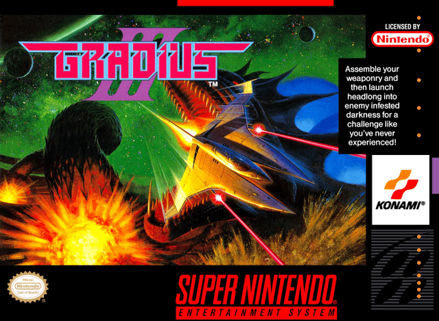 Gradius III - Super Nintendo Entertainment System