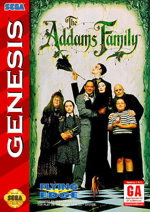 The Addams Family - Sega Mega Drive / Genesis