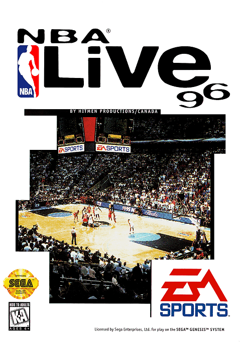 NBA Live 96 - Sega Mega Drive / Genesis