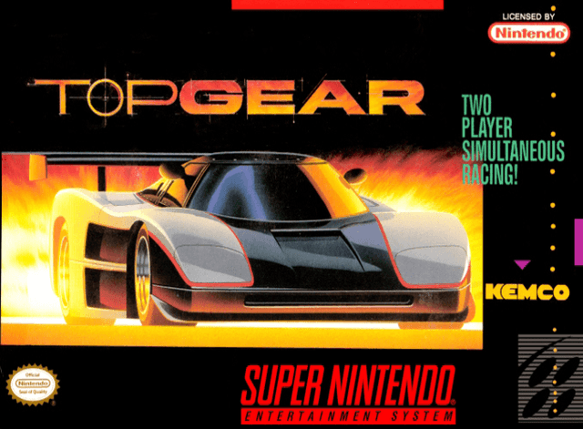 Top Gear - Super Nintendo Entertainment System
