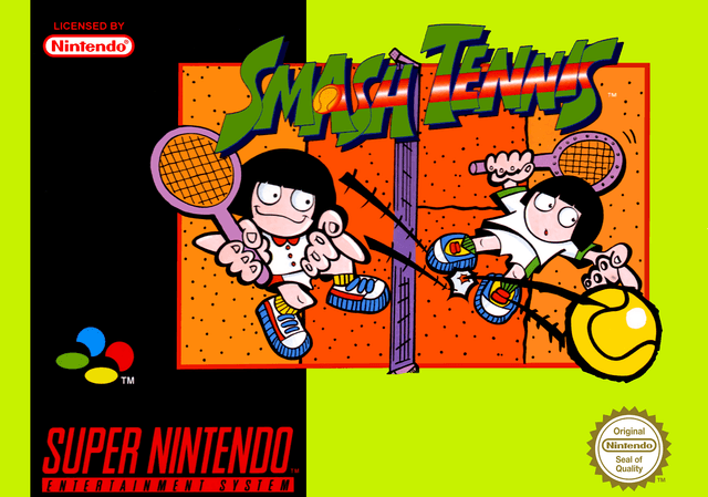 Smash Tennis - Super Nintendo Entertainment System