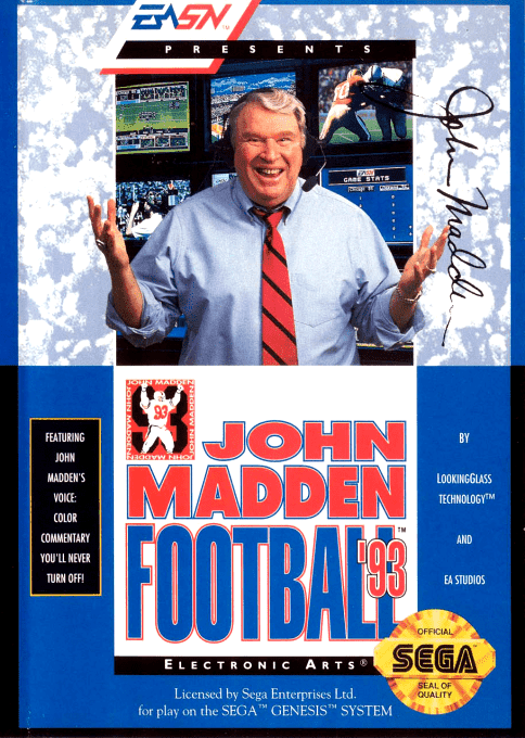 John Madden Football '93 - Sega Mega Drive / Genesis