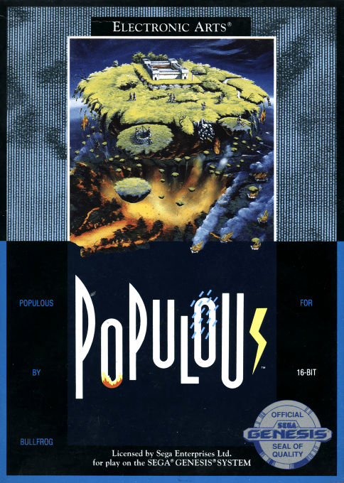 Populous - Sega Mega Drive / Genesis