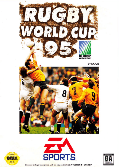 Rugby World Cup 95 - Sega Mega Drive / Genesis