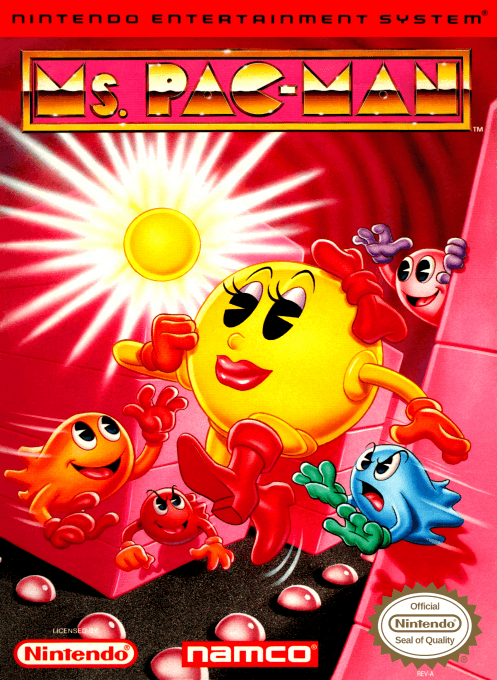 Ms. Pac-man  - Nintendo Entertainment System