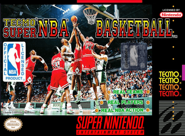 Tecmo Super NBA Basketball - Super Nintendo Entertainment System