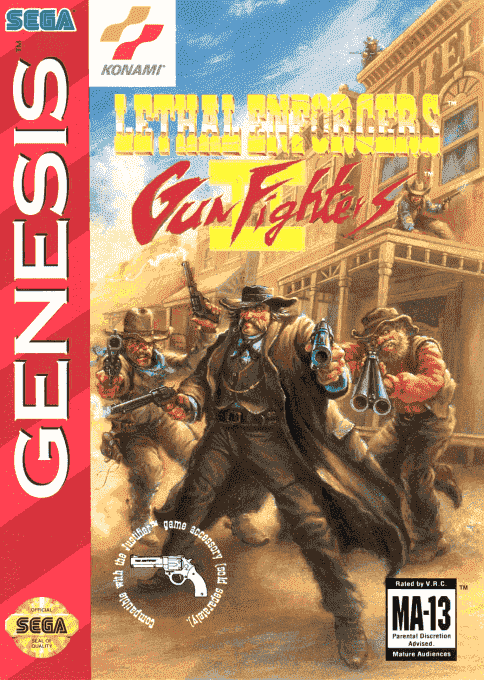 Lethal Enforcers II : Gun Fighters - Sega Mega Drive / Genesis