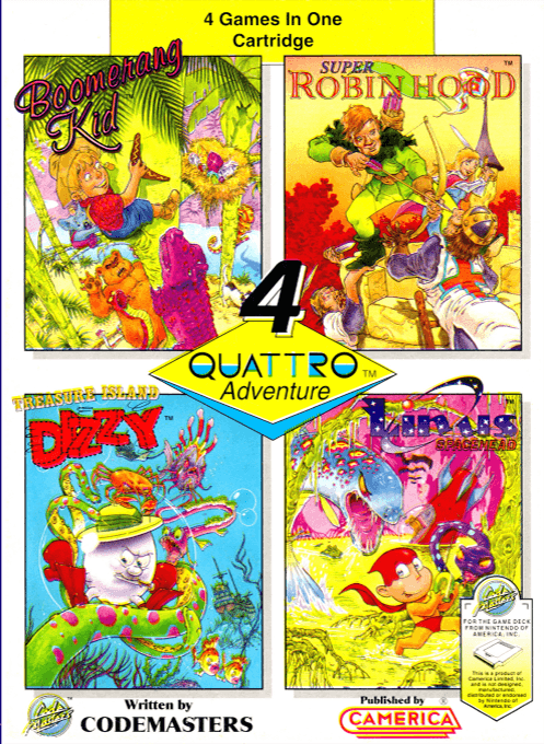 Quattro Adventure - Nintendo Entertainment System