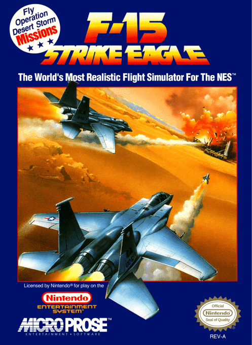 F-15 Strike Eagle - Nintendo Entertainment System