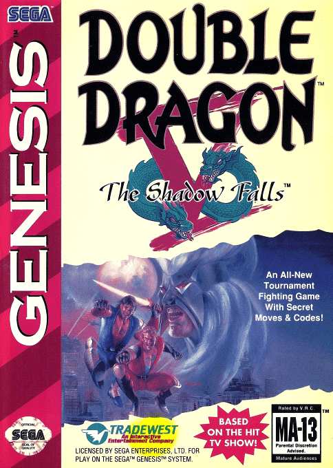Double Dragon V : The Shadow Falls - Sega Mega Drive / Genesis