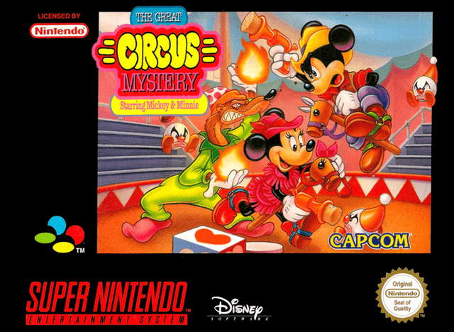 The Great Circus Mystery Starring Mickey & Minnie - Super Nintendo Entertainment System