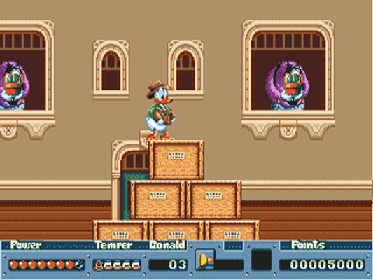 screenshot №1 for game QuackShot Starring Donald Duck