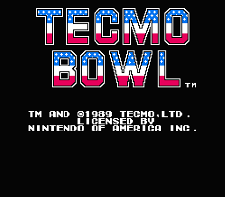 screenshot №3 for game Tecmo Bowl
