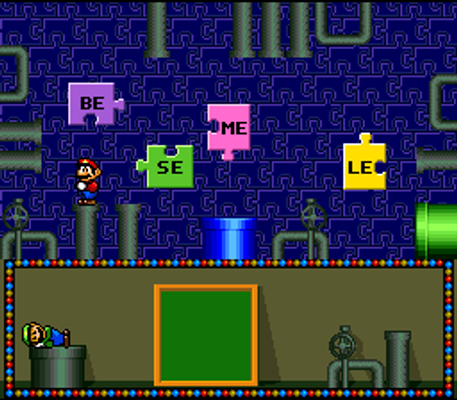 screenshot №1 for game Mario's Early Years : Fun with Letters