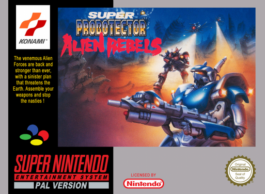 screenshot №0 for game Super Probotector : Alien Rebels